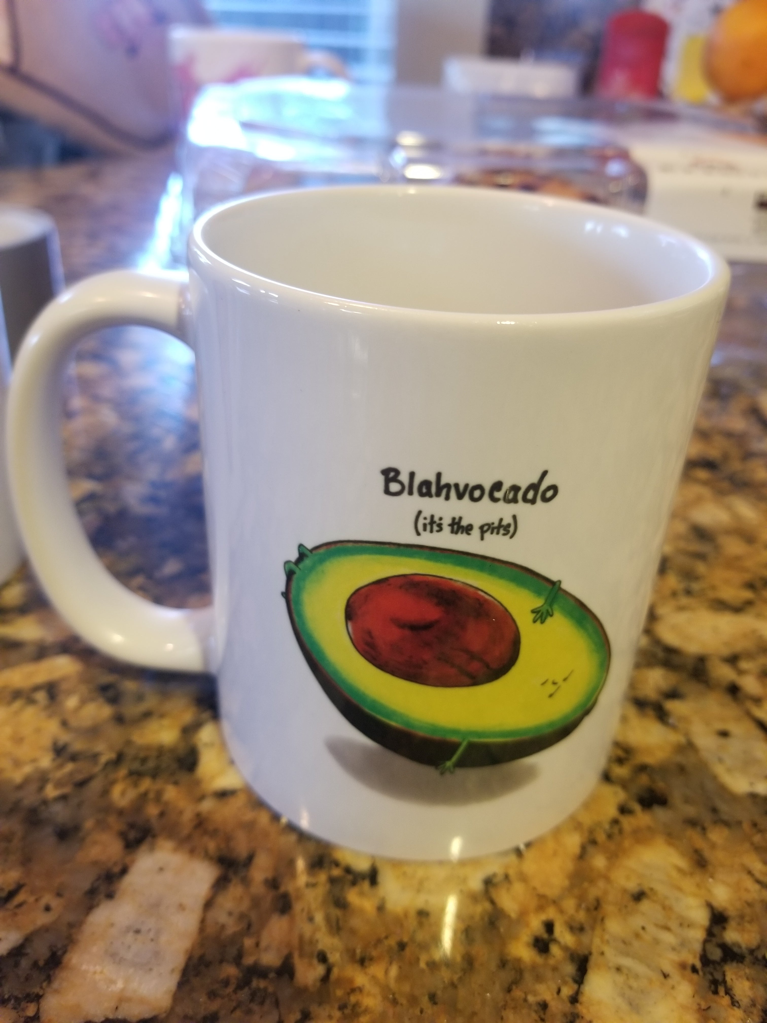 Blahvocado (It's the pits) Mug