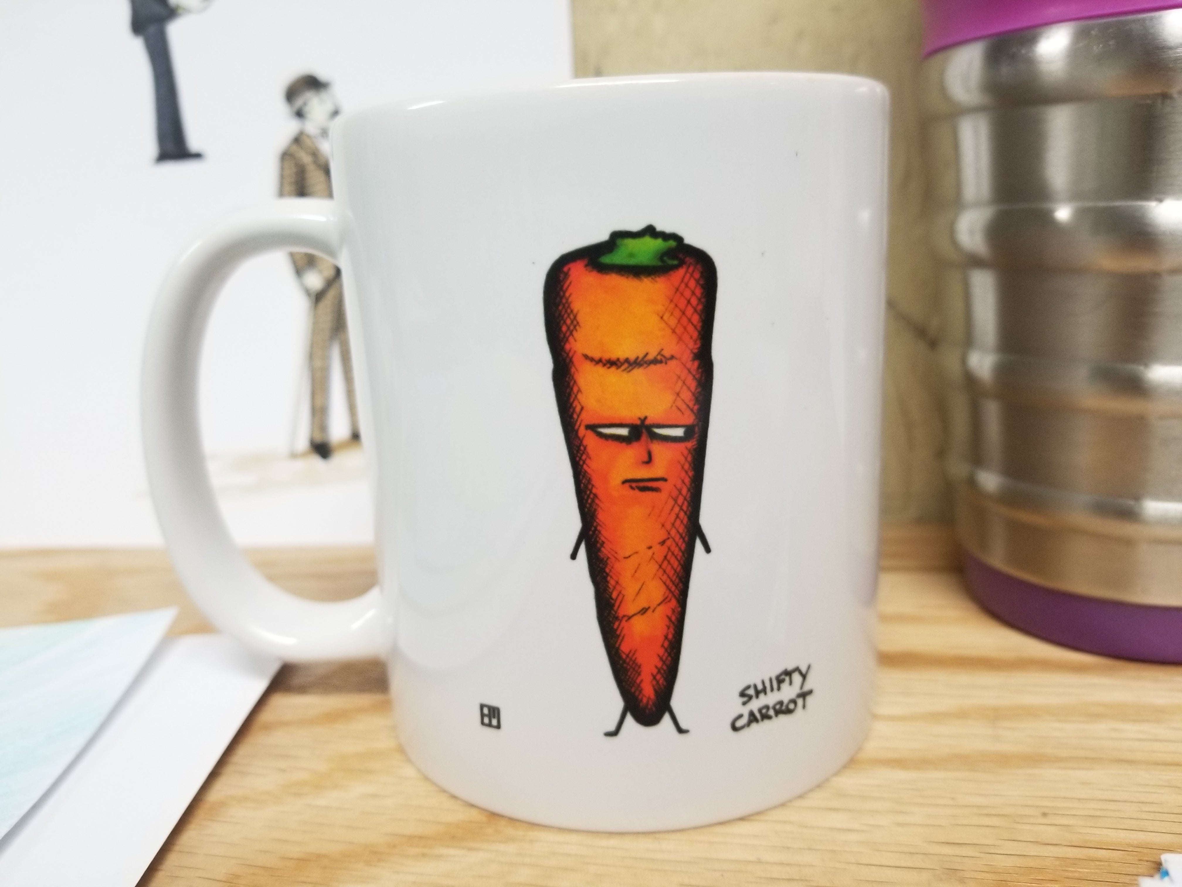 Shifty Carrot Mug