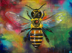 Bee Canvas Print