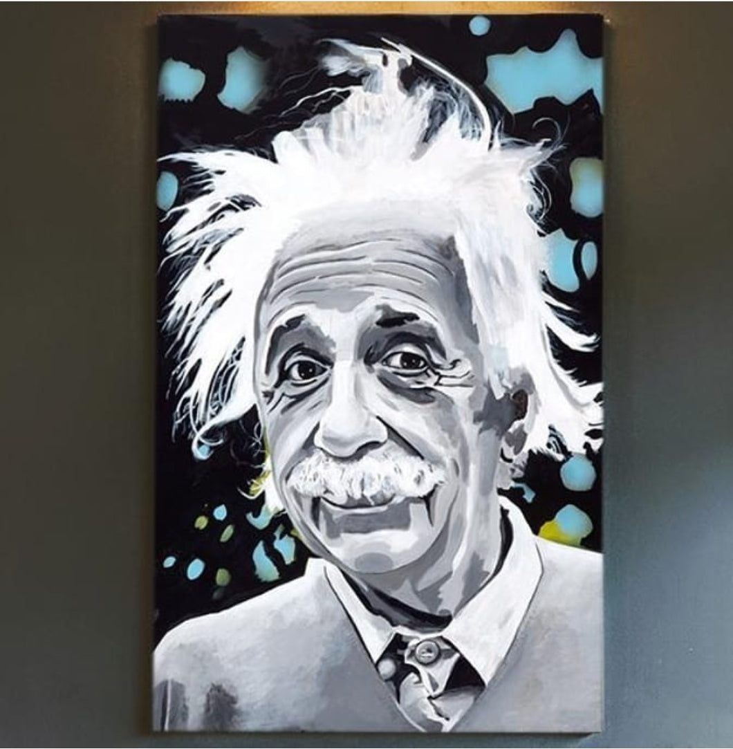 Einstein Canvas Print